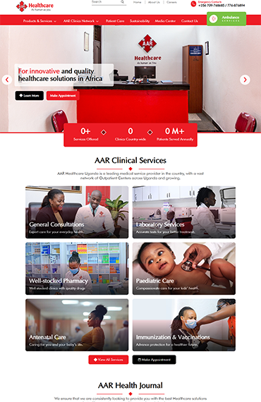 AAR-healthcare-ug-HOME PAGE