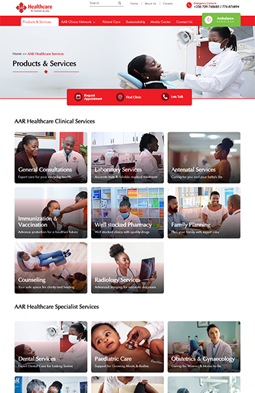 AAR-healthcare-ug-products-services