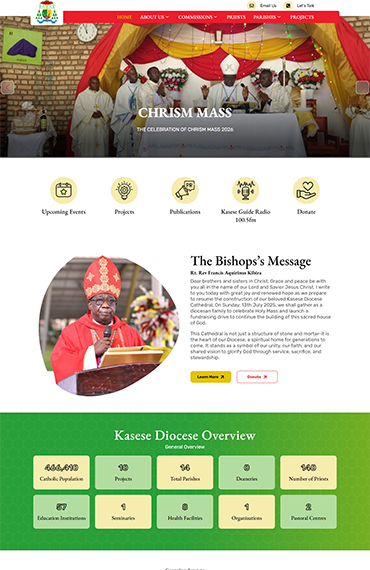 kasesediocese-org-home page